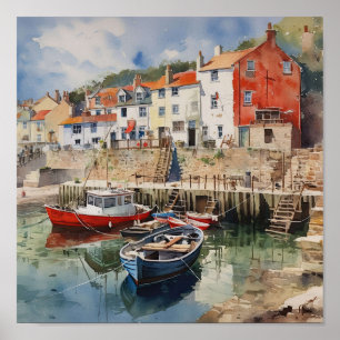 Poster Pescadores De Algodão Pelo Porto