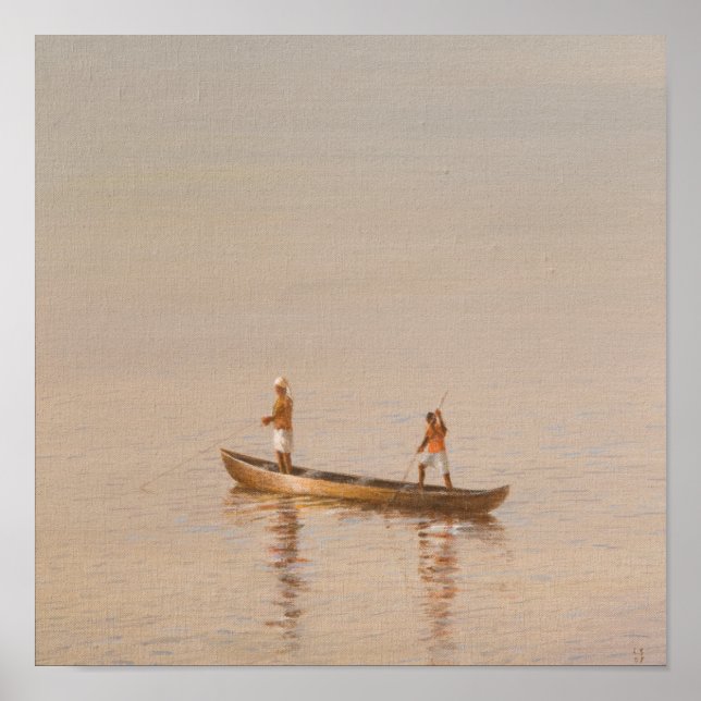 Póster Pescadores Kerala (Frente)