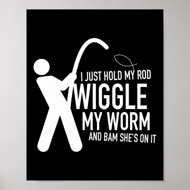 Poster Pescaria Sujo Ual Humor  (Frente)