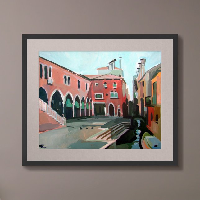 Poster Pescheria di Rialto Painting (Criador carregado)