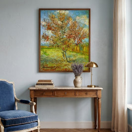 Póster Pessegueiro Rosa em Flor por Vincent van Gogh