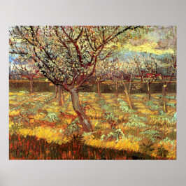 Poster Pessegueiros em Flor por Vincent van Gogh