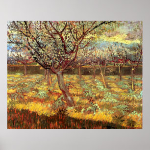 Poster Pessegueiros em Flor por Vincent van Gogh