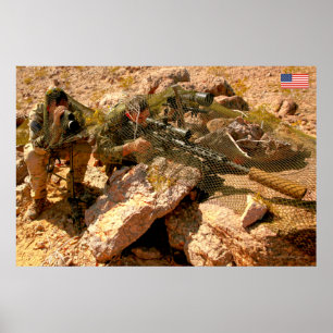 POSTER PESSOAL DE COMBATE DOS EUA