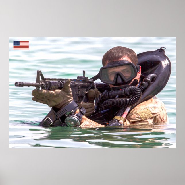 POSTER PESSOAL DE COMBATE DOS EUA (Frente)