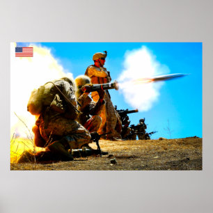 POSTER PESSOAL DE COMBATE DOS EUA