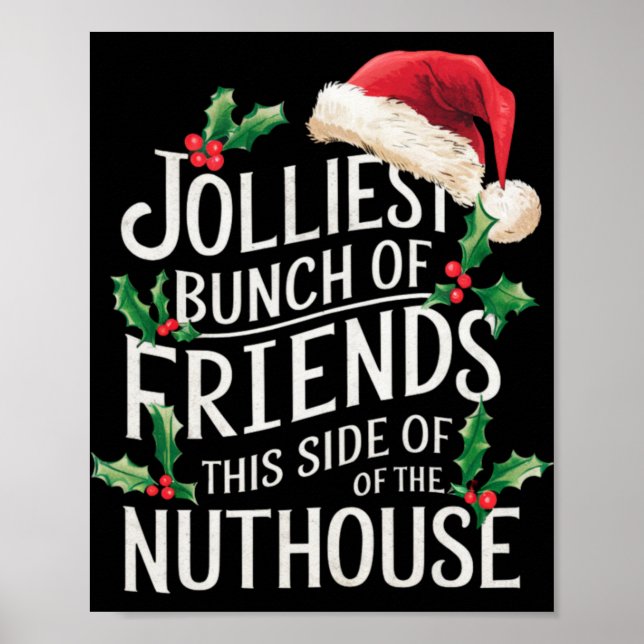 Poster Pessoal Mais Alegre do Natal Correspondência Sarcá (Frente)