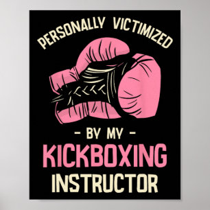 Poster Pessoalmente Vitimizados Pelo Meu Instrutor de Kic