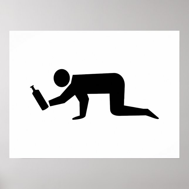 Poster Pessoas Bêbadas (Frente)