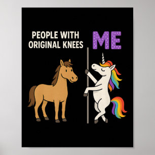 Poster Pessoas Com Faces Originais E Me Unicorn Horse Pr