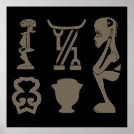 Poster Pessoas de tribos africanas