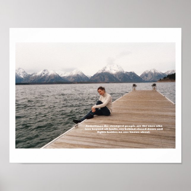 Póster Pessoas mais fortes (Frente)