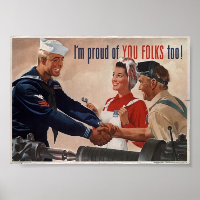 Póster pessoas orgulhosas (Frente)