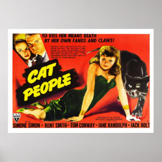 Poster Pessoas para gatos 1942 2