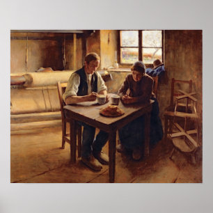 Póster Pessoas pobres