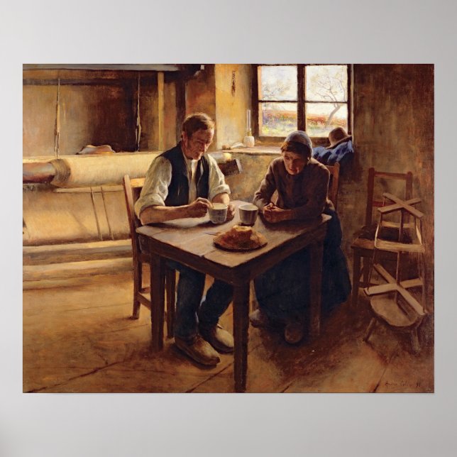 Póster Pessoas pobres (Frente)