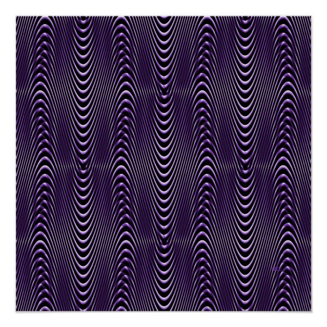 Póster Pessoas roxas.... (Frente)