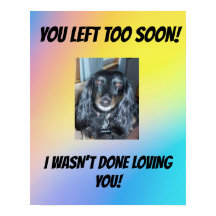 Pet Memorial Você Deixou Muito Em Breve 1 Foto