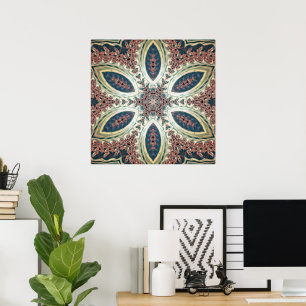 Poster Pétalas Celestiais do Infinito