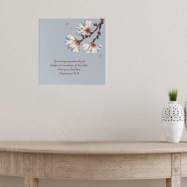 Poster Pétalas Rustic Whispering (Criador carregado)