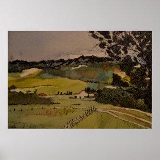 Poster Petaluma California