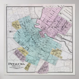 Póster Petaluma, Califórnia 2