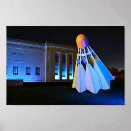 Póster Peteca Azul Gigante, Kansas City, Missouri