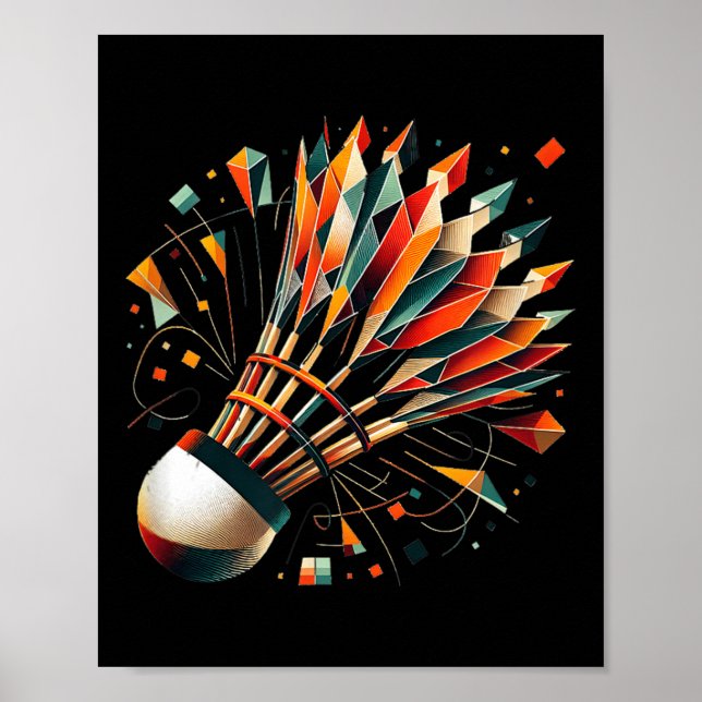 Poster Peteca de Badminton  (Frente)