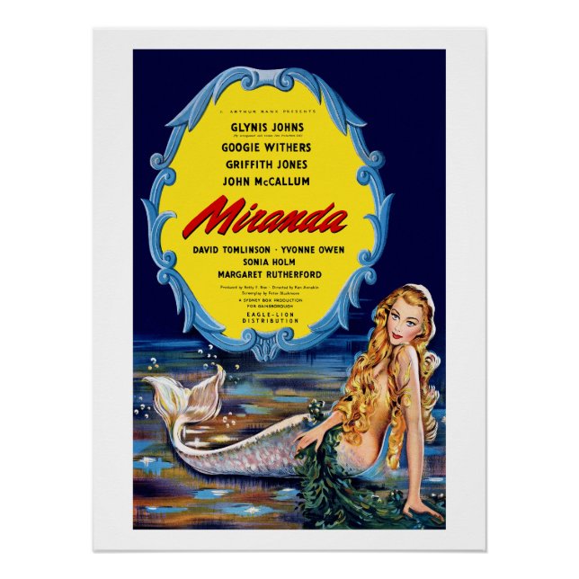 Póster Peter Blackmore's Miranda (1948) (Frente)