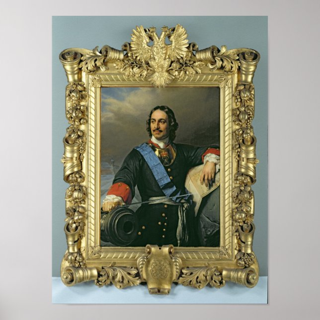 Póster Peter I o Excelente 1838 (Frente)