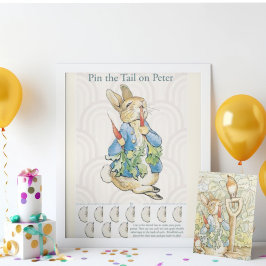 Poster Peter, o Coelho Pino a Cauda no Jogo Coelho