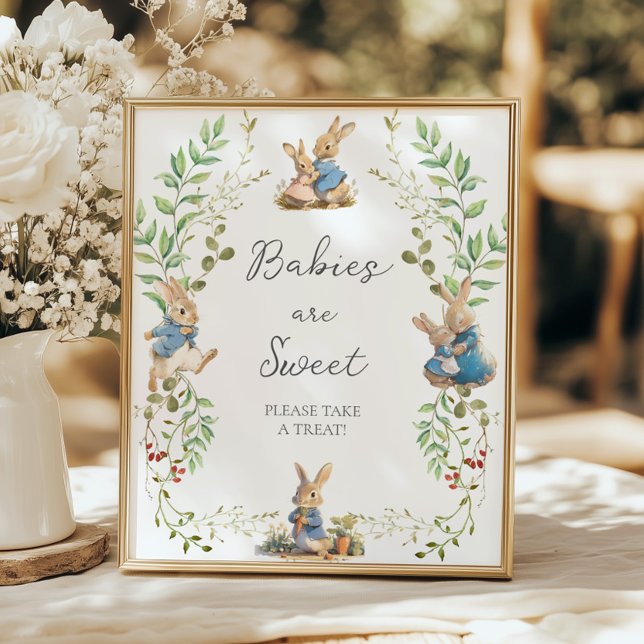 Poster Peter, os Bebês Botânicos do Coelho, são doces (Criador carregado)