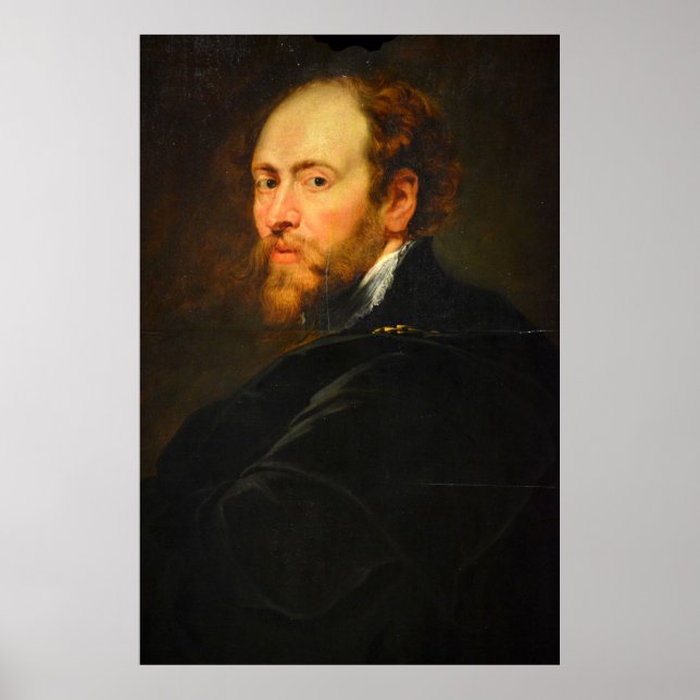 Poster Peter Paul Rubens" autorretrato (Frente)