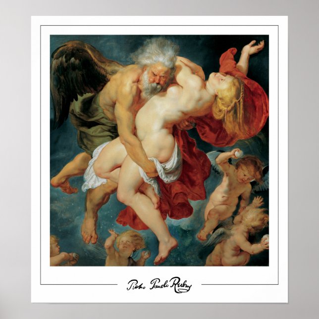 Poster Peter Paul Rubens Cartaz de Arte Zedign #117 (Frente)