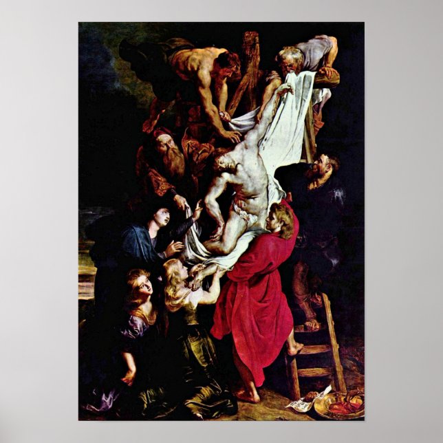 Póster Peter Paul Rubens - Cross (Frente)