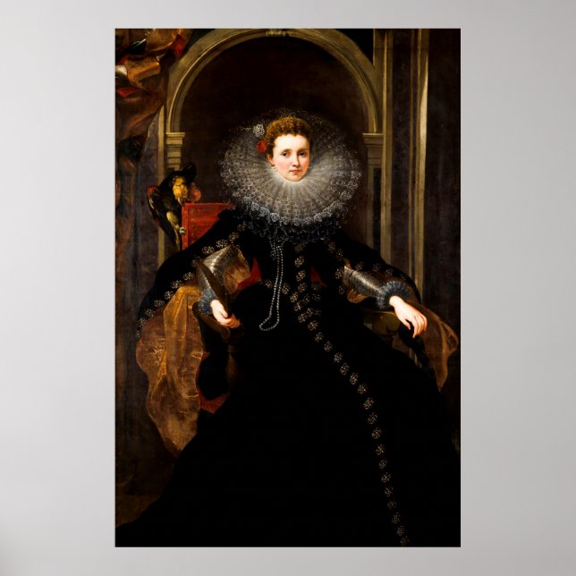 Poster Peter Paul Rubens: Marchesa Veronica (Frente)