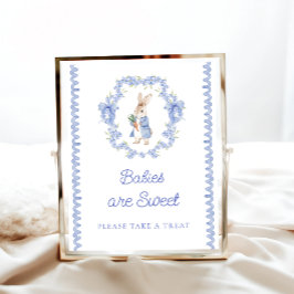 Poster Peter Rabbit Bunny Babies são doces Faça um tratam