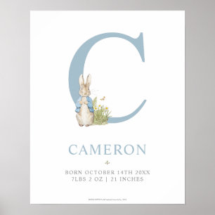 Poster Peter Rabbit   Carta Personalizada C