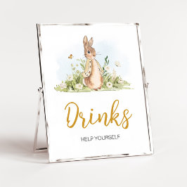Poster Peter Rabbit Chá de fraldas Bebe