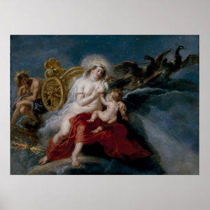 Poster Peter Rubens Origem da Via Látea