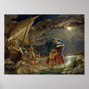 Póster Peter Walks on Water, 1806