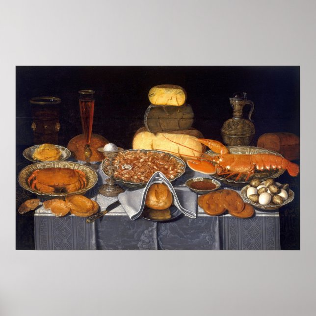 Poster Pêteres - Caranguejo, Camarões E Lagosta (Frente)