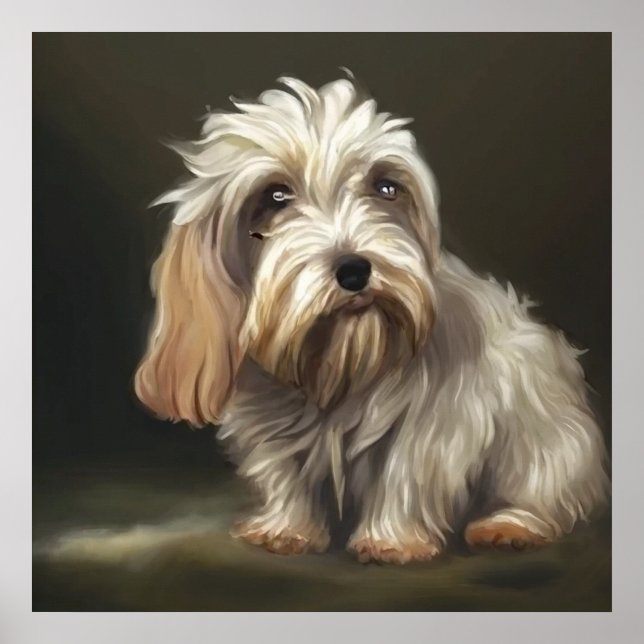 Poster Petit Basset Griffon Vendeen - Portrait Cachorro (Frente)