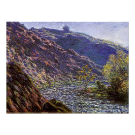 Póster Petite Creuse, luz do sol de Claude Monet