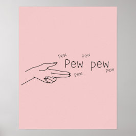 Poster Pew Pew