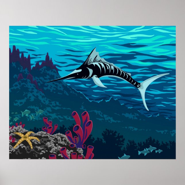 Póster Pez espada (Frente)