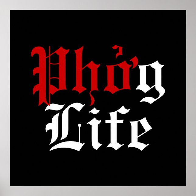 Poster Phở g Life (Frente)