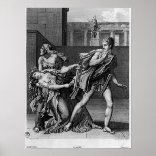 Póster Phaedra, Oenone e Hippolytus