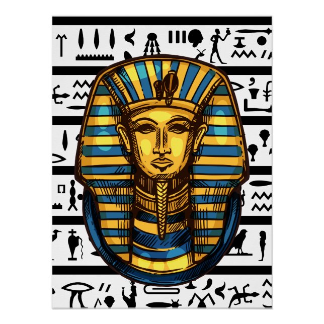 Póster Pharaoh of Egypt Poster / Pôster Faraó do Egito (Frente)