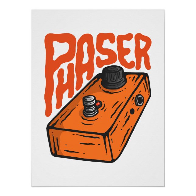 Póster Phaser Pedal (Frente)